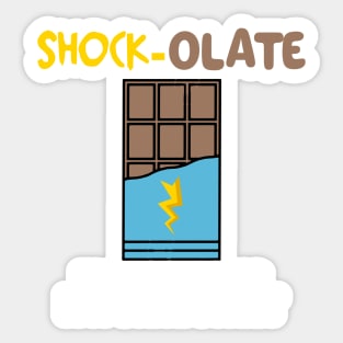 Electrician Favorite Sweet Shock-olate Sticker
